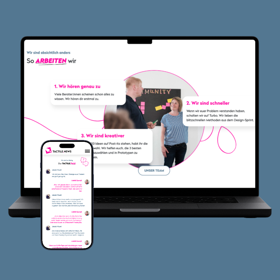 tactile.news Website