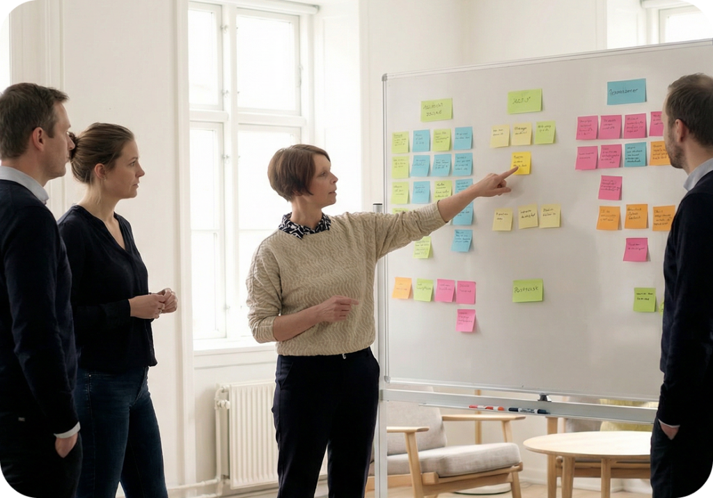 Brand Design Leistungen - FarbeFromFunktion - Workshop