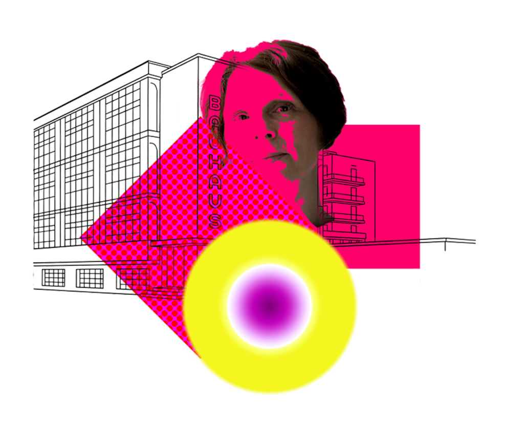 Brand Designerin - Grafik mit Bauhaus und Claudia Titze